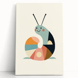 Minimalist Snail - Boys Room Wall Art Kids Wall Art Prints