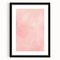 Soft Pink Watercolor Nursery Wall Art – Kids Room & Baby Decor