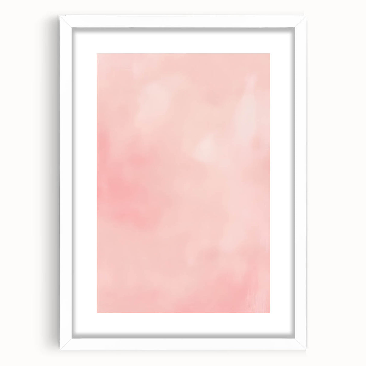 Soft Pink Watercolor Nursery Wall Art – Kids Room & Baby Decor