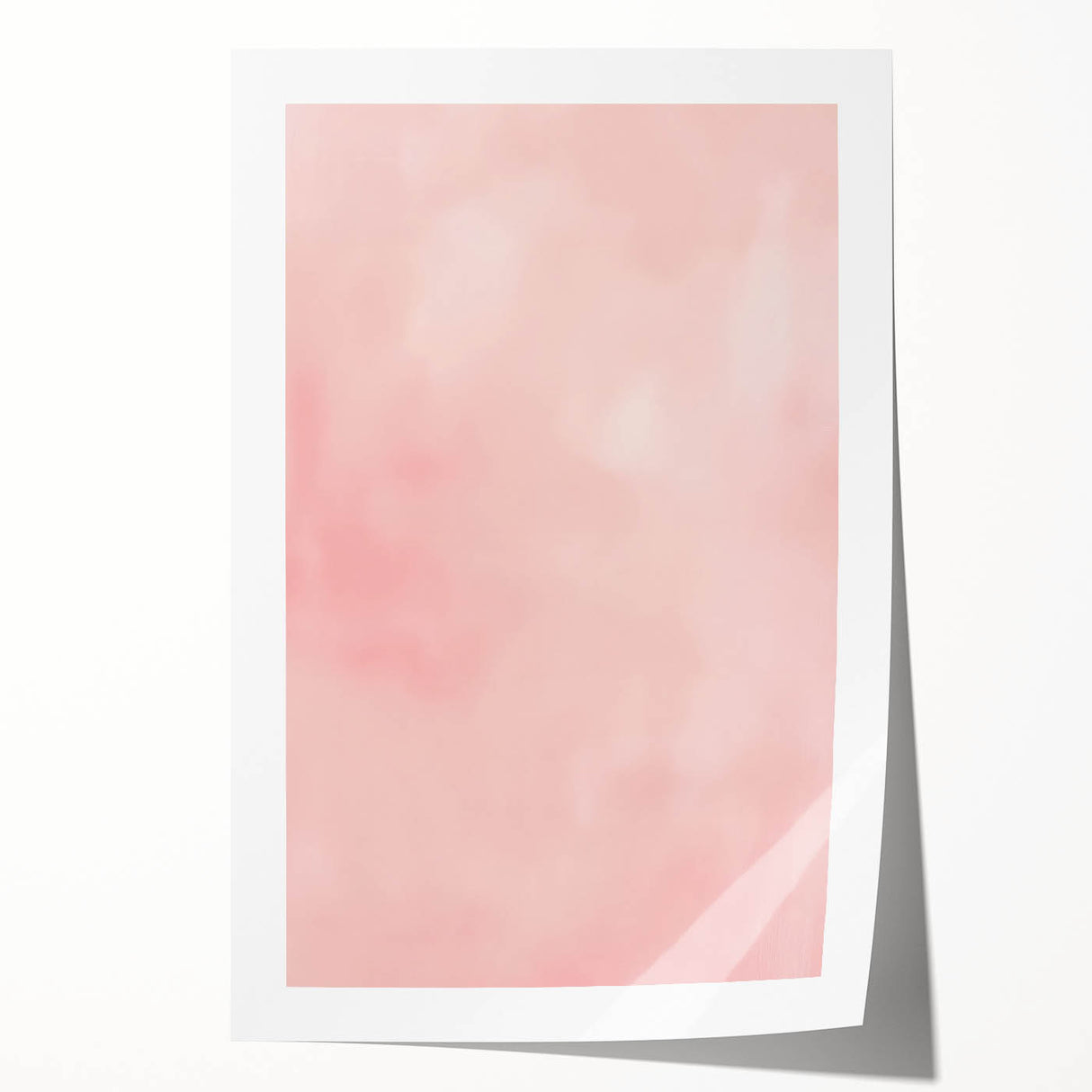 Soft Pink Watercolor Nursery Wall Art – Kids Room & Baby Decor