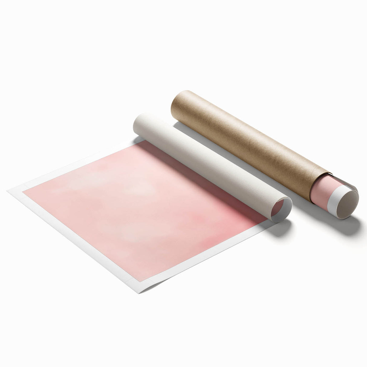 Soft Pink Watercolor Nursery Wall Art – Kids Room & Baby Decor