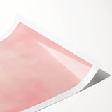 Soft Pink Watercolor Nursery Wall Art – Kids Room & Baby Decor