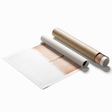 Extra large rolled canvas print featuring a floral design in pastel shades, ideal for classy bathroom wall art.