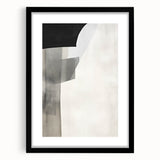 Minimalist Dining Room Wall Art – Modern Monochrome Canvas