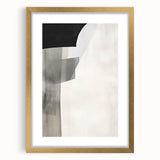 Minimalist Dining Room Wall Art – Modern Monochrome Canvas