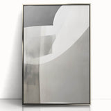 Minimalist Dining Room Wall Art – Modern Monochrome Canvas