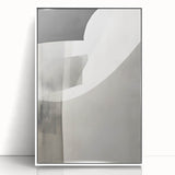 Minimalist Dining Room Wall Art – Modern Monochrome Canvas