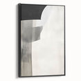 Minimalist Dining Room Wall Art – Modern Monochrome Canvas