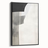 Minimalist Dining Room Wall Art – Modern Monochrome Canvas