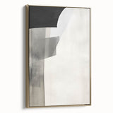 Minimalist Dining Room Wall Art – Modern Monochrome Canvas