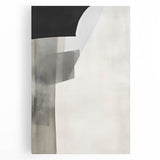 Minimalist Dining Room Wall Art – Modern Monochrome Canvas