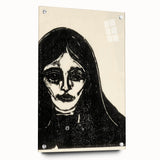 Expressionism Wall Art - Jealous by Edvard Munch