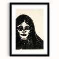 Expressionism Wall Art - Jealous by Edvard Munch