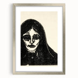 Expressionism Wall Art - Jealous by Edvard Munch