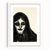Expressionism Wall Art - Jealous by Edvard Munch