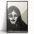 Expressionism Wall Art - Jealous by Edvard Munch