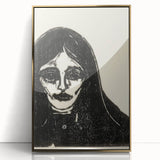Expressionism Wall Art - Jealous by Edvard Munch