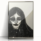 Expressionism Wall Art - Jealous by Edvard Munch