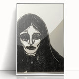 Expressionism Wall Art - Jealous by Edvard Munch