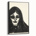 Expressionism Wall Art - Jealous by Edvard Munch