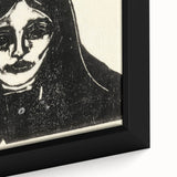 Expressionism Wall Art - Jealous by Edvard Munch