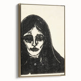 Expressionism Wall Art - Jealous by Edvard Munch