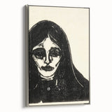 Expressionism Wall Art - Jealous by Edvard Munch