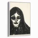 Expressionism Wall Art - Jealous by Edvard Munch