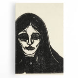 Expressionism Wall Art - Jealous by Edvard Munch