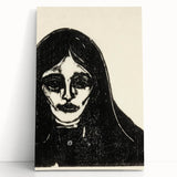 Expressionism Wall Art - Jealous by Edvard Munch