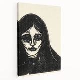 Expressionism Wall Art - Jealous by Edvard Munch