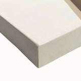 Large art of a black and white landscape painting on stretched canvas, ideal for bedroom decor.