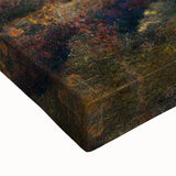 Impressionist Twilight Scene - Farming Village at Twilight by Van Gogh