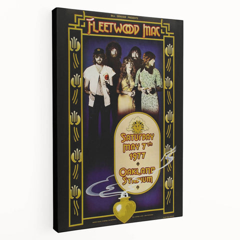 Fleetwood Mac Retro Wall Art - Vintage Prints & Mid-Century Poster