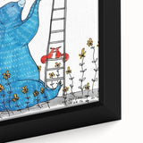 Moonlight Bear - Boys Room Wall Art Kids Wall Art Prints