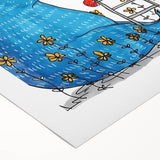 Moonlight Bear - Boys Room Wall Art Kids Wall Art Prints