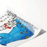 Moonlight Bear - Boys Room Wall Art Kids Wall Art Prints