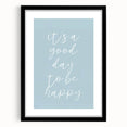 It’s a Good Day Nursery Wall Art – Kids Room & Baby Decor