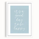 It’s a Good Day Nursery Wall Art – Kids Room & Baby Decor