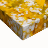 Black and white landscape painting on large canvas, depicting a serene fall scene, ideal for bedroom ambiance.