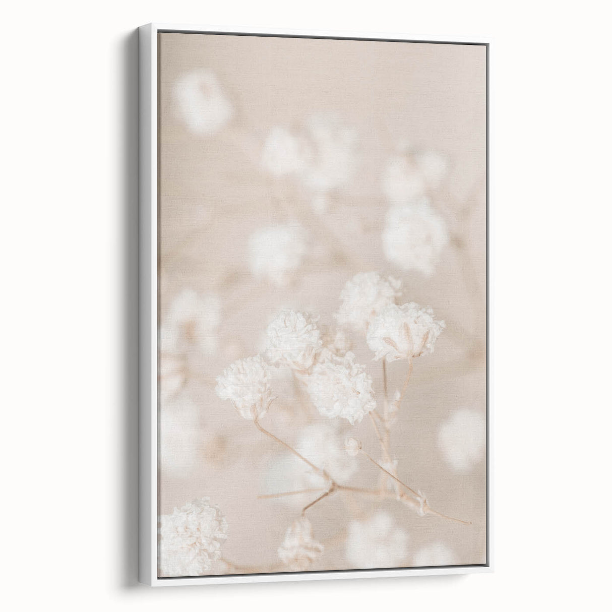Vintage poster art on framed canvas featuring colorful abstract design, ideal for living room decor.