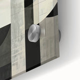 Contemporary Dining Room Wall Art – Geometric Canvas Print