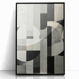 Contemporary Dining Room Wall Art – Geometric Canvas Print
