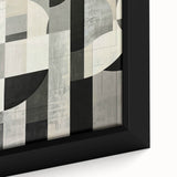 Contemporary Dining Room Wall Art – Geometric Canvas Print