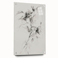 Elegant Floral Sketch Living Room Wall Art – Canvas Print