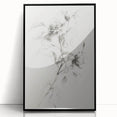 Elegant Floral Sketch Living Room Wall Art – Canvas Print