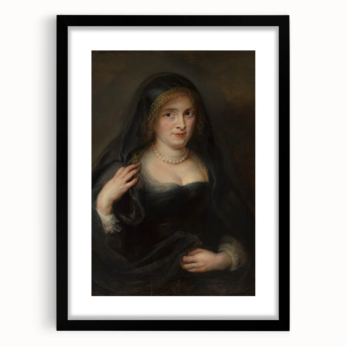 Rococo Art Print – Detailed Antique Art for Classic Décor