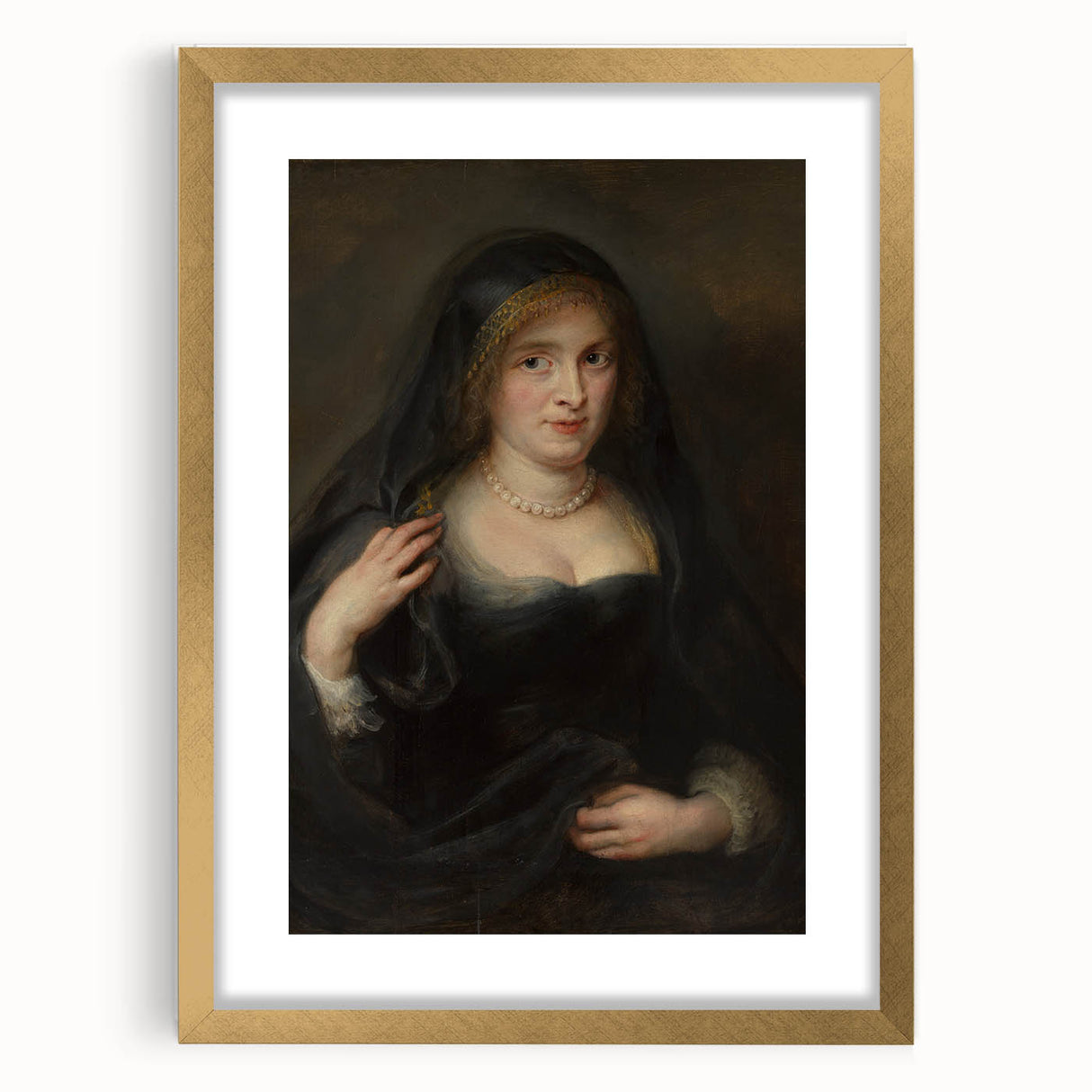 Rococo Art Print – Detailed Antique Art for Classic Décor