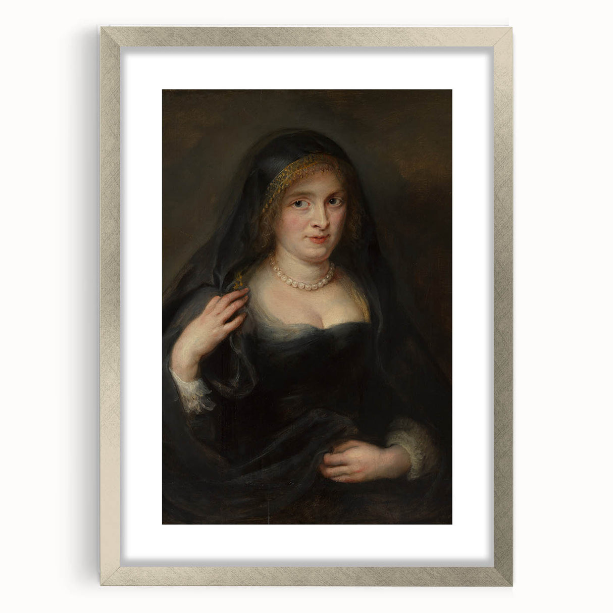 Rococo Art Print – Detailed Antique Art for Classic Décor