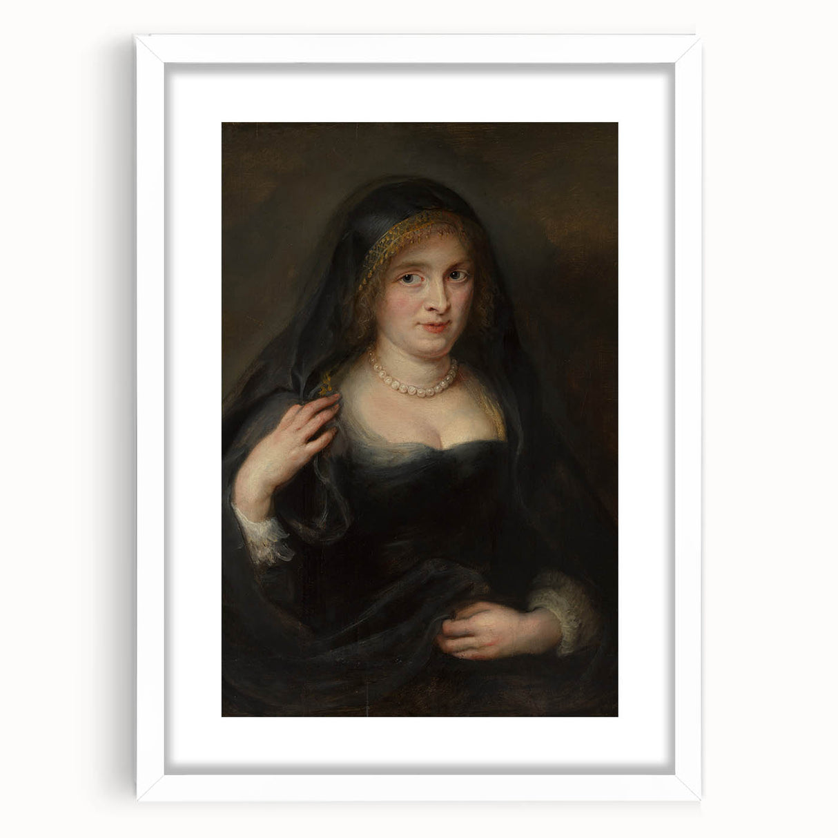 Rococo Art Print – Detailed Antique Art for Classic Décor